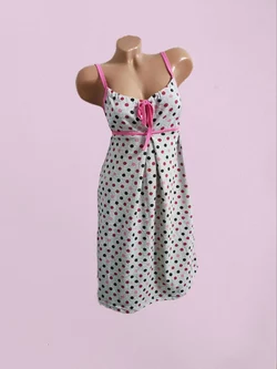 Ночнушка на зав'язках для вагітних і годуючих мам (тканина кулір) Ночнушка на зав'язках для вагітних і годуючих мам (тканина кулір)