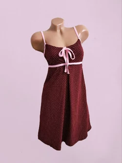 Ночнушка на зав'язках для вагітних і годуючих мам (тканина кулір) Ночнушка на зав'язках для вагітних і годуючих мам (тканина кулір)