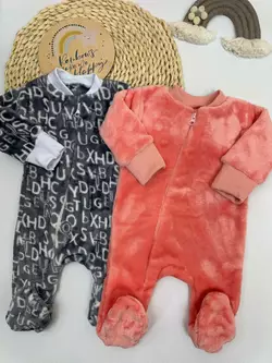 Комбінезон для новонародженого (тканина велсофт) Комбінезон для новонародженого (тканина велсофт)