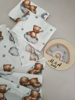 Пелюшка з мусліну 2х шаровий.  Розмір 90х80 Пелюшка з мусліну 2х шаровий.  Розмір 90х80