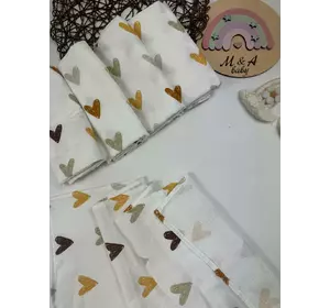 Пелюшка з мусліну 2х шаровий.  Розмір 90х80 Пелюшка з мусліну 2х шаровий.  Розмір 90х80